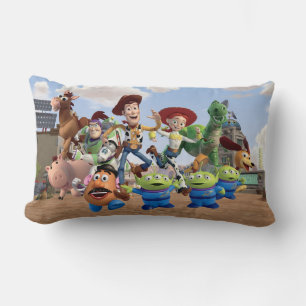 Coussin Rectangle Équipe de Toy Story