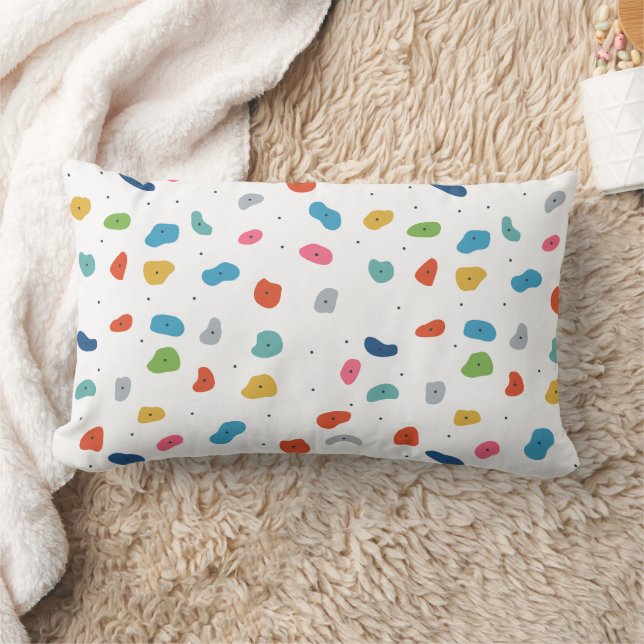 Coussin Rectangle Escalade Roche Cute Kids Colorée (Couverture)