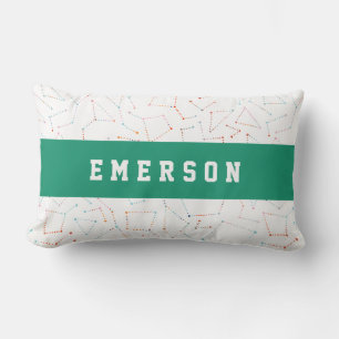 Coussin Rectangle Etoiles et espace amusant motif d'astronomie
