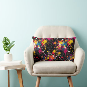 Coussin Rectangle Explosion de couleur