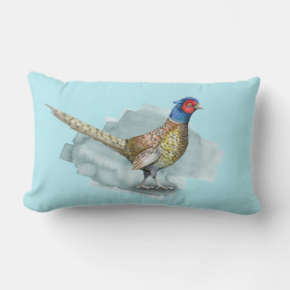 Coussin Rectangle Faisan commun