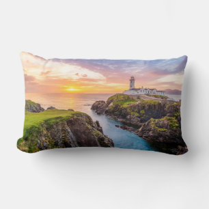 Coussin Rectangle Fanad Head Lighthouse Co.   Donegal Irlande