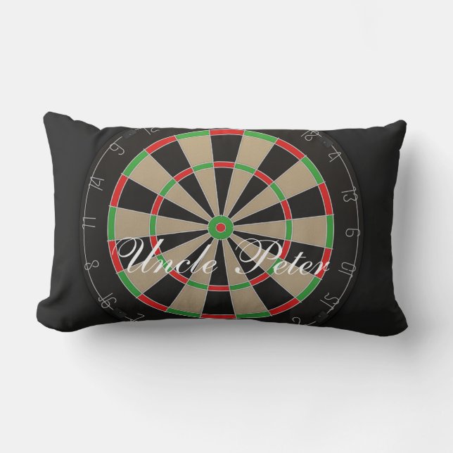 Coussin Rectangle Fans fléchés 🎯 😍 Dartboard (Recto)