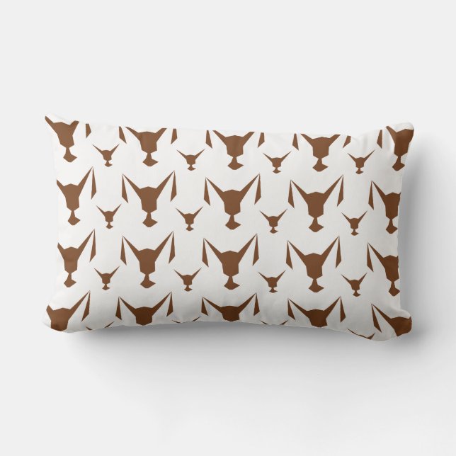 Coussin Rectangle Fennec (Verso)