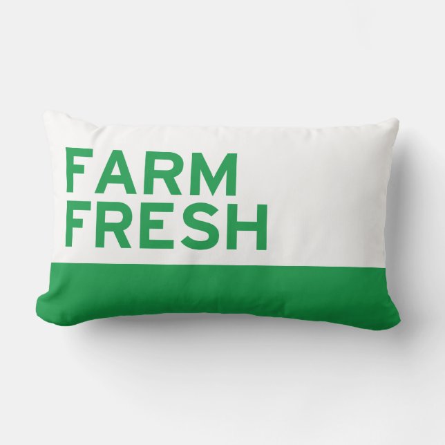 Coussin Rectangle Ferme fraîche (Recto)