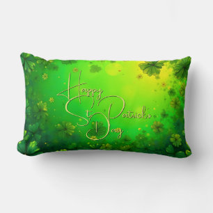 Coussin Rectangle Festive St. Patrick's Day Greys