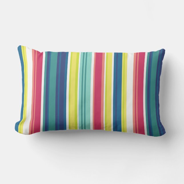 Coussin Rectangle Fête de la piscine (Recto)