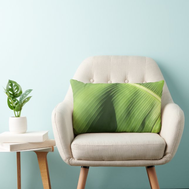 Coussin Rectangle Feuille banane (Chaise)
