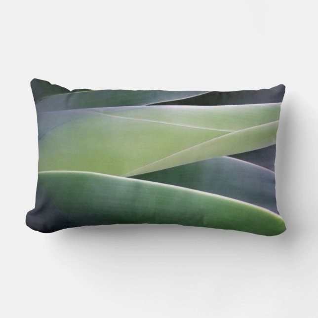 Coussin Rectangle Feuille d'agave (Recto)
