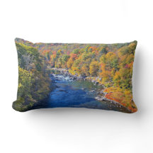 Feuilles d'automne Flançant Clear River