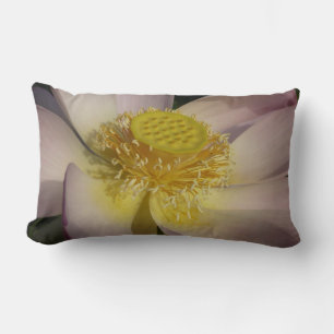 Coussin Rectangle Fleur Lotus Rose I Floral Été