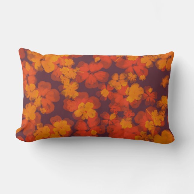 Coussin Rectangle Fleurs (Recto)