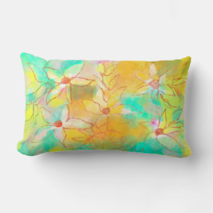 Coussin Rectangle Fleurs de printemps