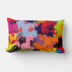 COUSSIN RECTANGLE FLEURS D'ÉTÉ