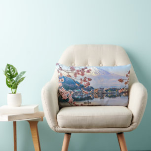 Coussin Rectangle Fleurs   Spring Cherry Blossoms Japon