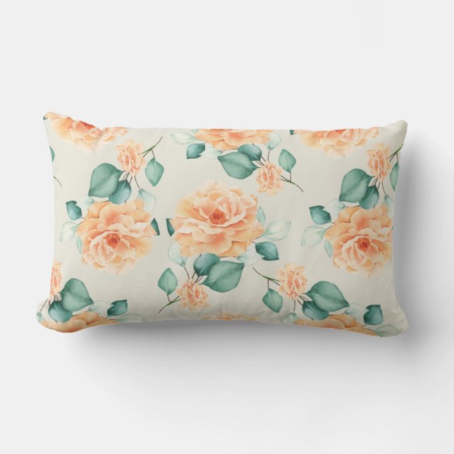 Coussin Rectangle Floral (Recto)