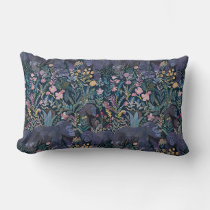 Coussin Rectangle Floral de Gorille moderne