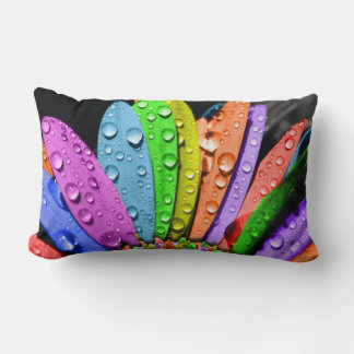 Coussin Rectangle Floral Printed Throw Pillow – Elegant Flower