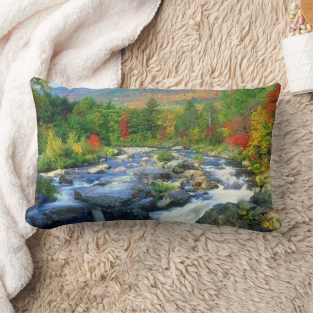Coussin Rectangle Flume Falls | Monts Adirondack (Couverture)