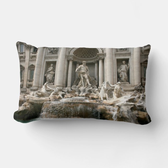 Coussin Rectangle Fontaine de TREVI (Fontana di Trevi) - Rome (Recto)