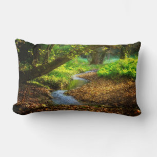 Coussin Rectangle Forest Creek Belle nature Paysage Photo