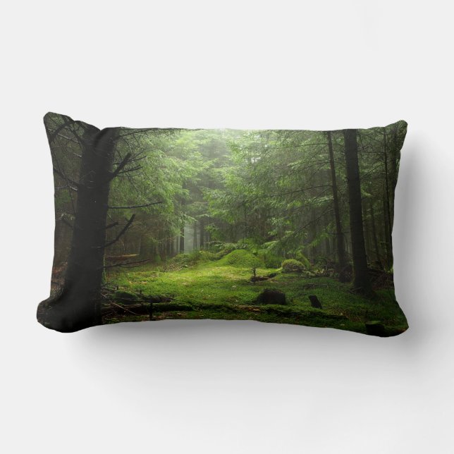 Coussin Rectangle Forêt de Sterious (Recto)
