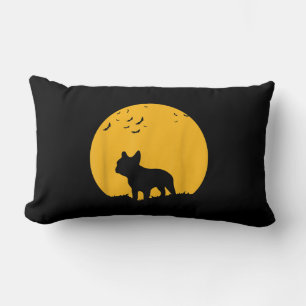 Coussin Rectangle Français Bulldog Moon Halloween Conception inspiré