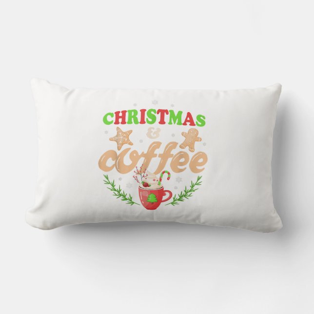 Coussin Rectangle Frère Ours LGBT Noël Rainbow Pride Gay Lesb (Recto)