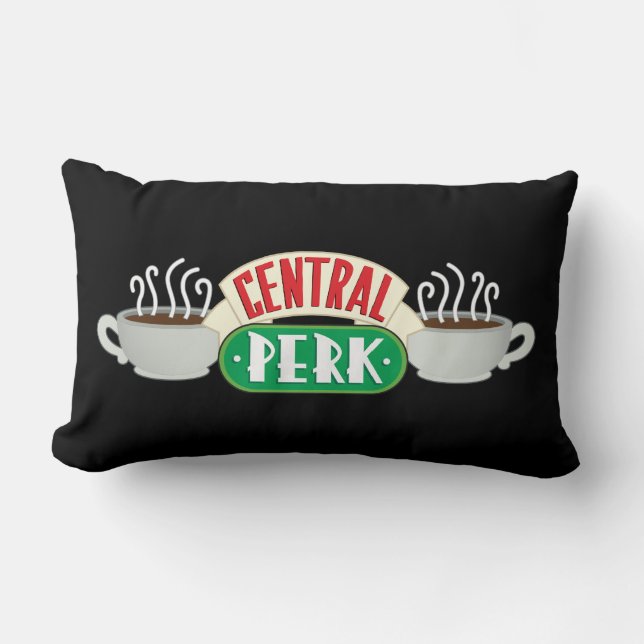 Coussin Rectangle FRIENDS™ | Logo Central Perk (Recto)