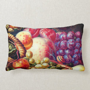 Coussin Rectangle Fruit d'observation des escargots à vie morte