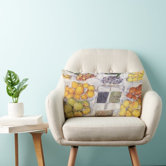 Coussin Rectangle Fruits by Gustave Caillebotte n'existe pas, mais i (Chaise)