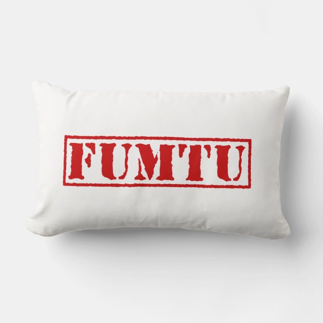 COUSSIN RECTANGLE FUMTU (Recto)