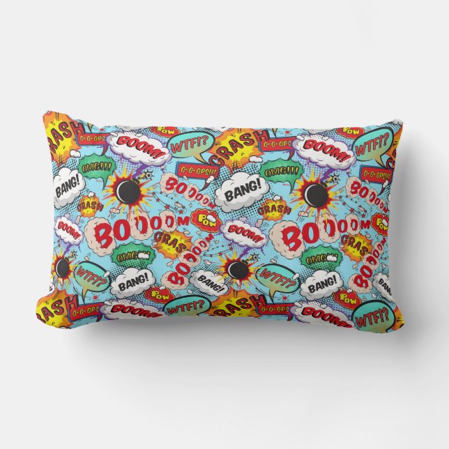 Coussin Rectangle Funny Comic Motif (Recto)