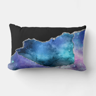 Coussin Rectangle Galaxy Agate Series Design 17