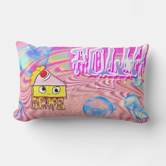 Coussin Rectangle Gâteau Polly - Tortina - (Recto)
