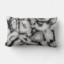 Géode d'agate de quartz Noir Pierres de gemme blan
