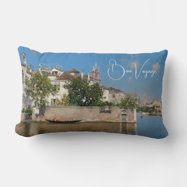 Coussin Rectangle Giardino del Palazzo Vendramin, Martin Rico (Recto)
