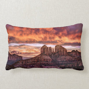 Coussin Rectangle Gloire de matin rose