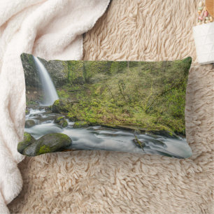 Coussin Rectangle Gorge du fleuve Columbia, chutes Ponytail