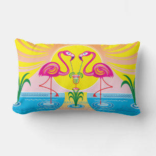 Coussin Rectangle Gorgées Tropicales