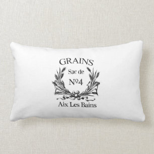 Coussin Rectangle Grains No. 4