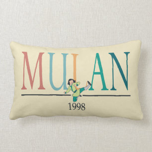 Coussin Rectangle Graphique de Mulan 1998
