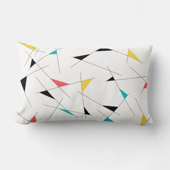 Coussin Rectangle Graphique géométrique moderne, tendance, simple et (Recto)