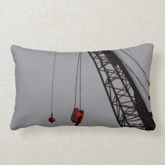 Coussin Rectangle Grue de construction industrielle
