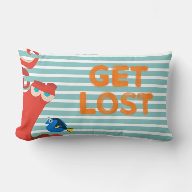 Coussin Rectangle Hank & Dory| Se perdre (Recto)