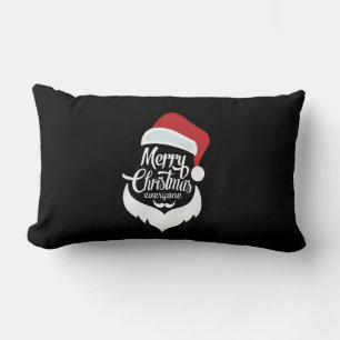 Coussin Rectangle Happy Christmas   Santa Claus Say Merry Christmas