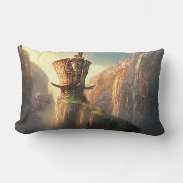 Coussin Rectangle Hatter House (Recto)