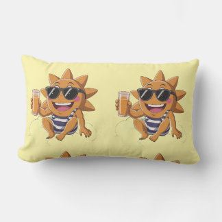 Coussin Rectangle Hello summer lumbar pillow