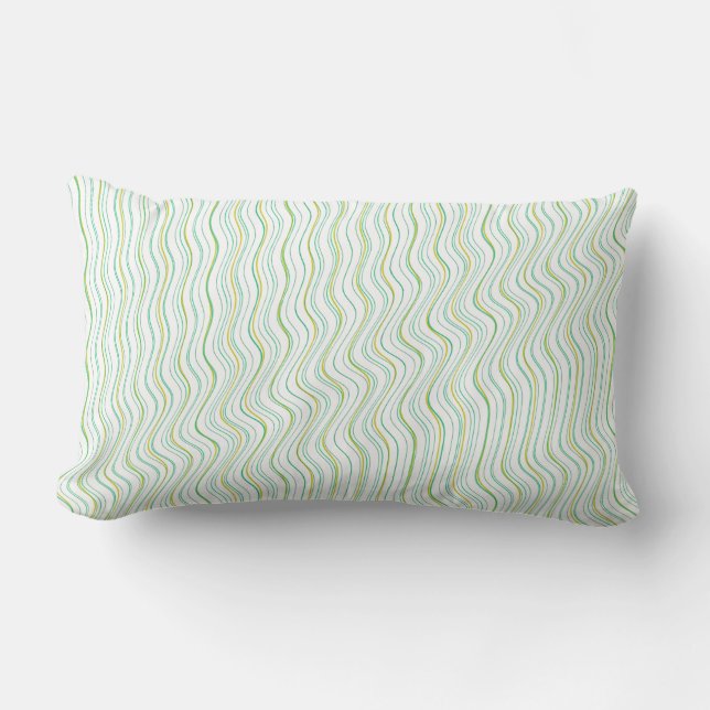 Coussin Rectangle Herbiers marins  (Recto)