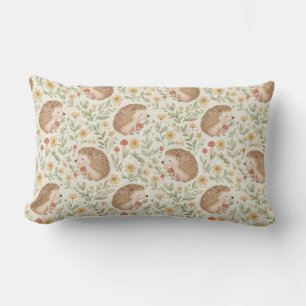 Coussin Rectangle Hérisson Cottagecore